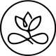Dzen Heading Icon Logo Black